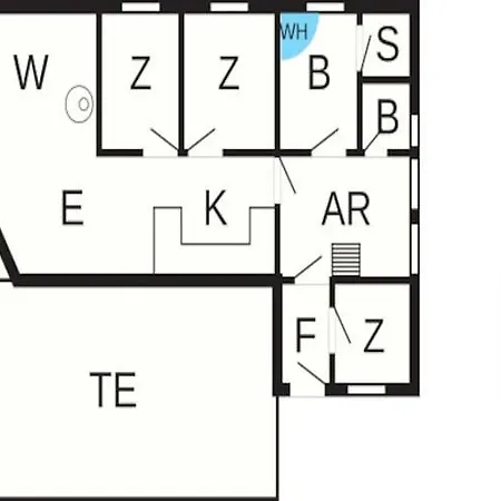 Дом отдыха 10 Person In Tarm-by Traum Tarm
